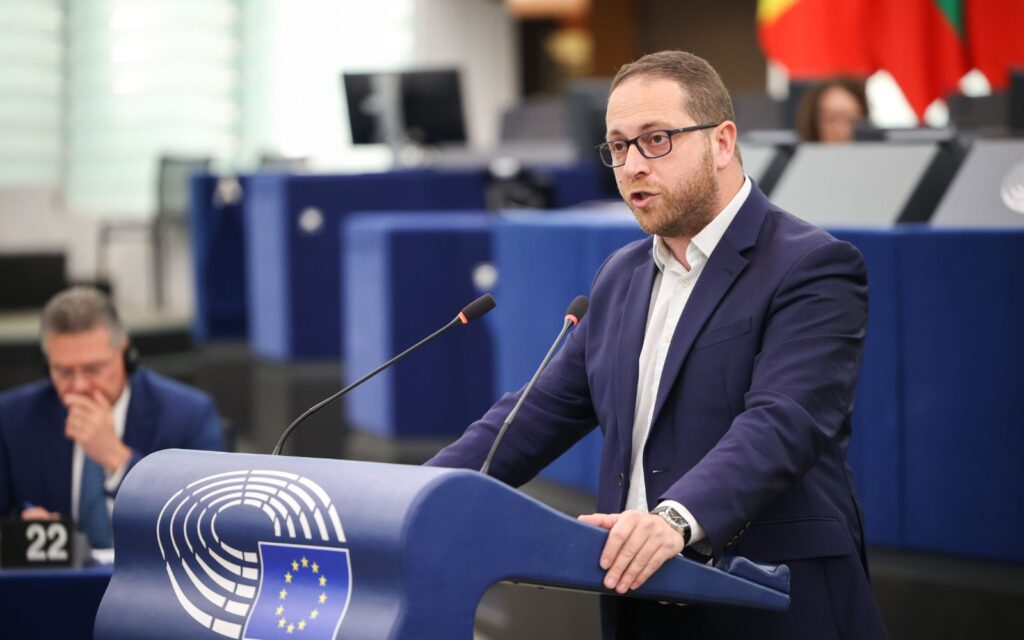 Alex Agius Saliba in the EP