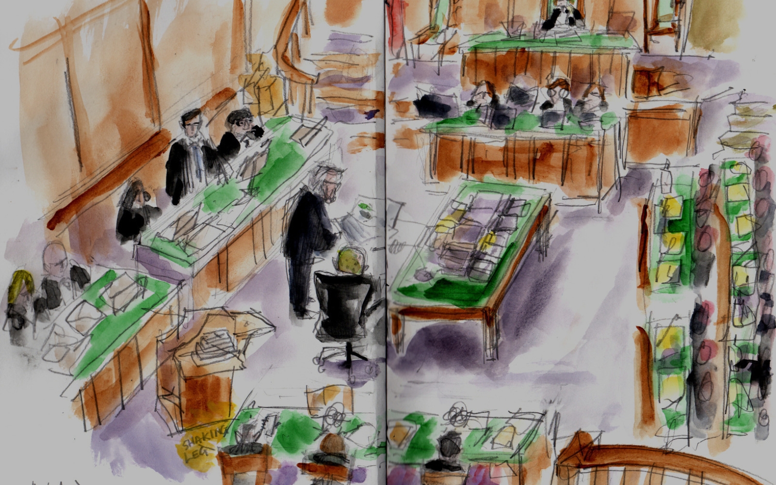 Court by Sebastian Tanti Burlo