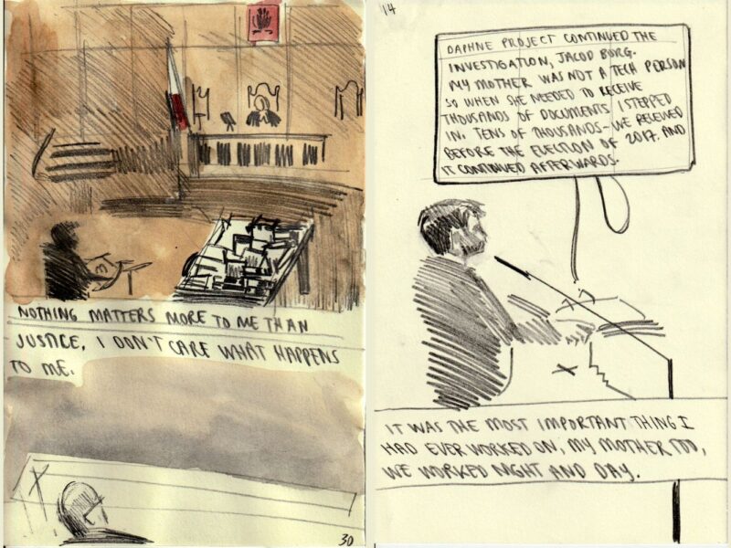 Matthew Caruana Galizia by Anna Calleja