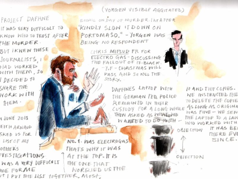 Matthew Caruana Galizia by Sebastian Tanti Burlo